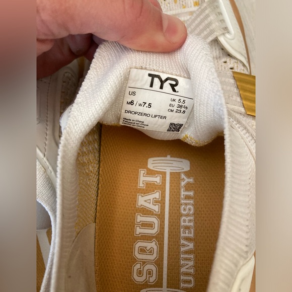 TYR Limited Edition Squat University DZ-1 DropZero Barefoot Trainer - Picture 3 of 5